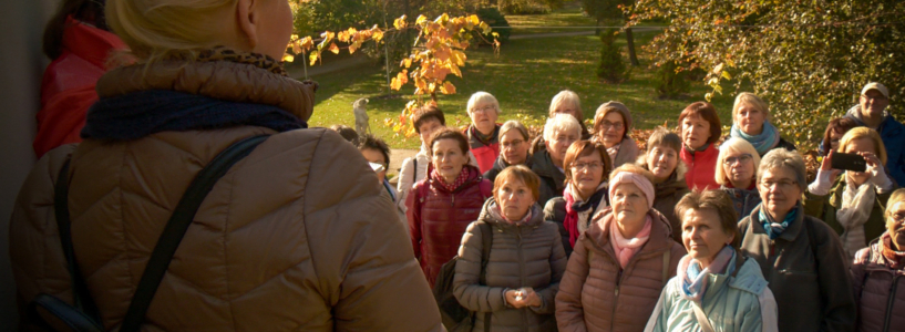 Gruppenfoto bei einem Ausflug der "Bewegten Frauen"